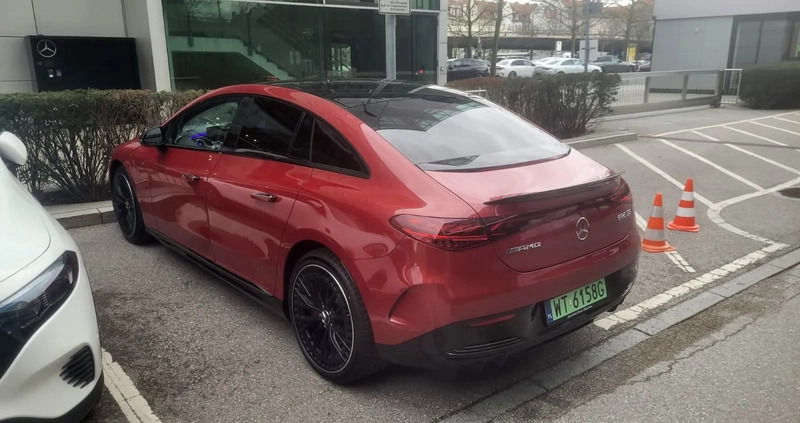 Mercedes-Benz EQE cena 425000 przebieg: 7000, rok produkcji 2023 z Warszawa małe 172